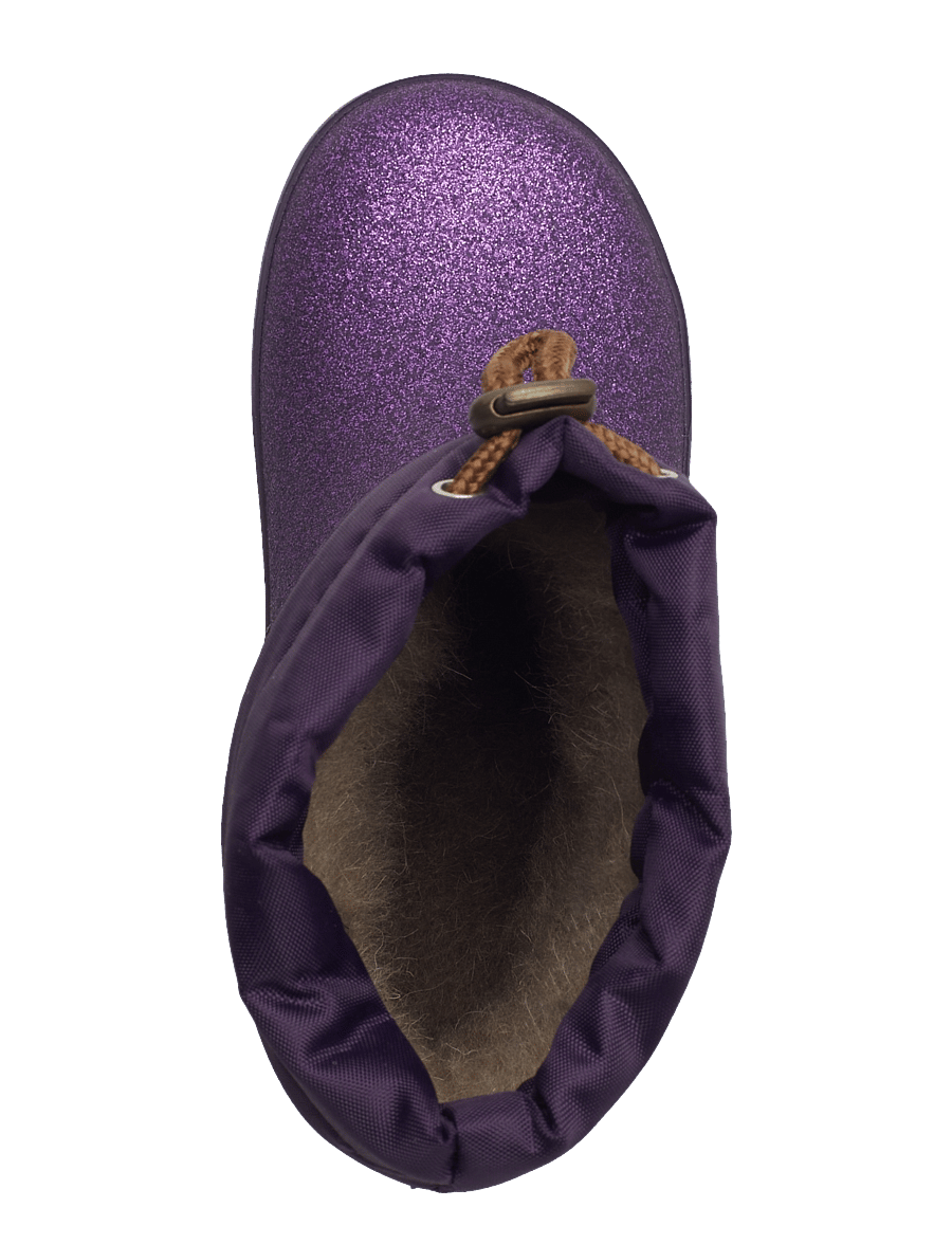 mikk-line - Short Winter Wellies - Glitter - nightshade - 4