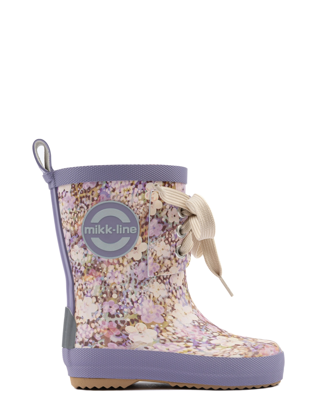mikk-line - Printed Wellies w lace - dusk - 1