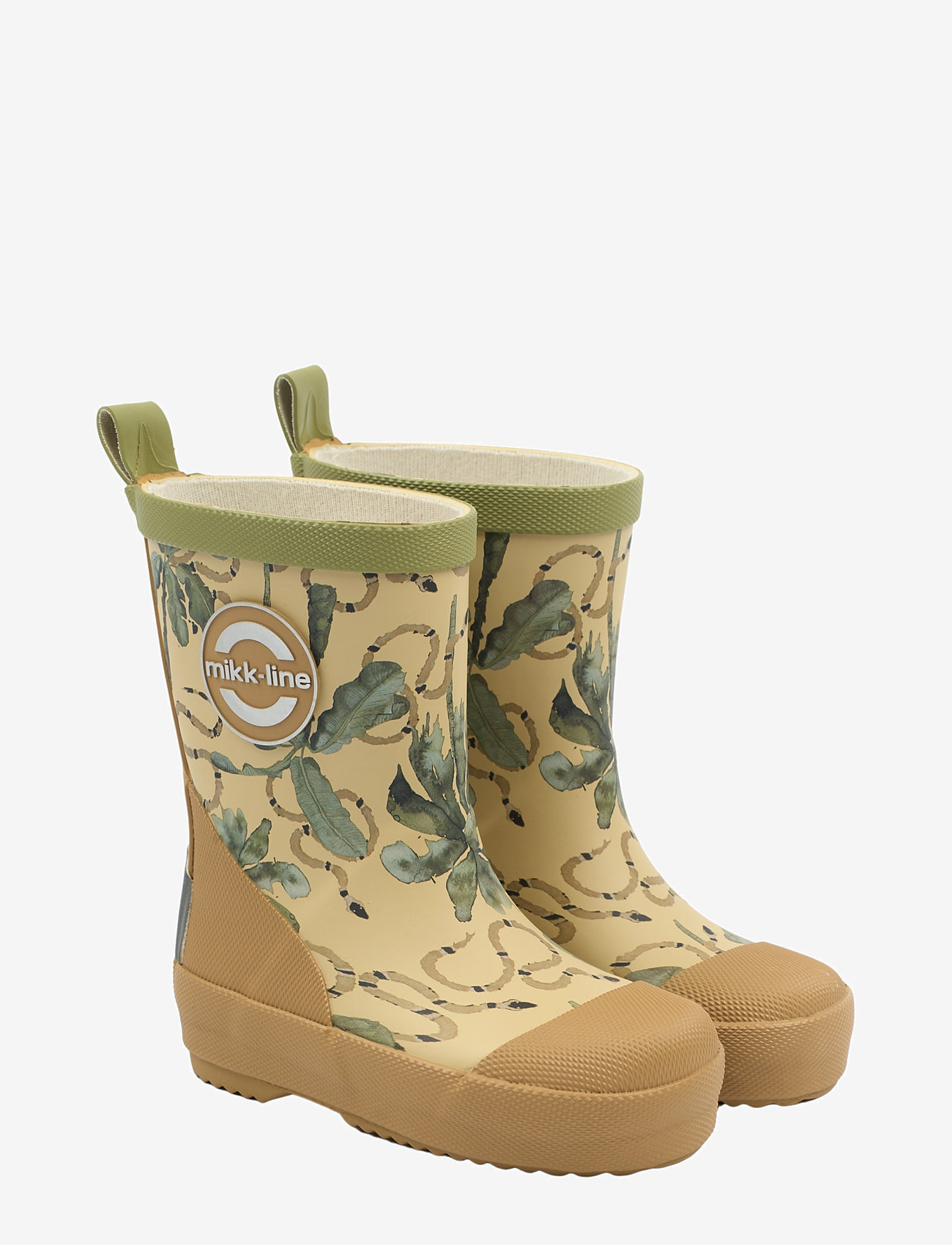 mikk-line - Printed Wellies - gray green - 0