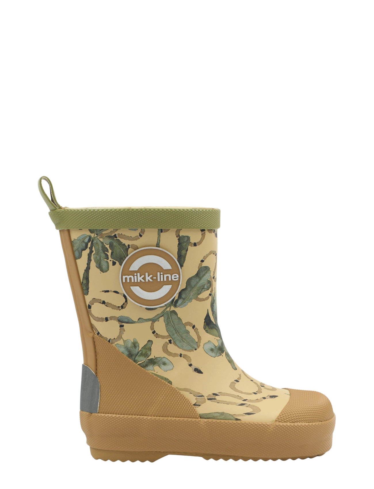 mikk-line - Printed Wellies - gray green - 2