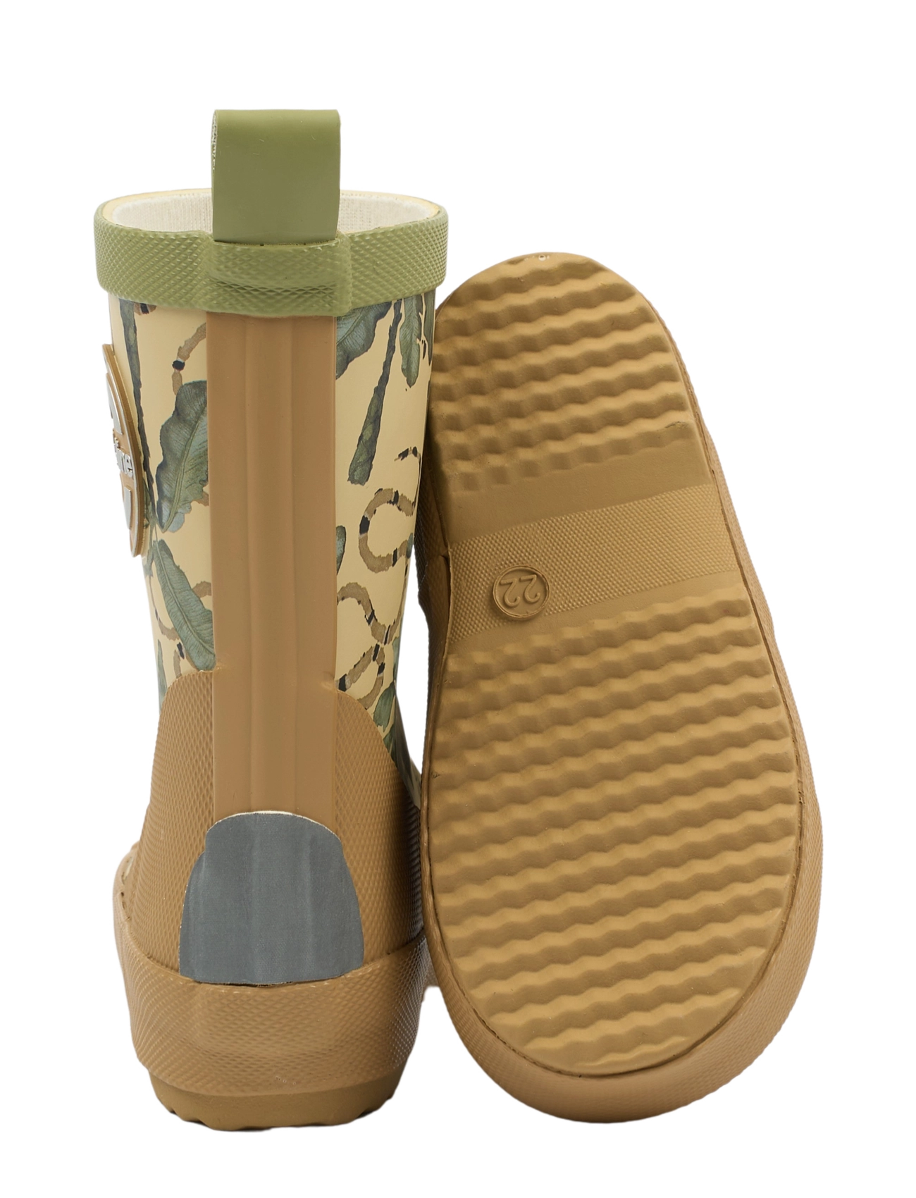 mikk-line - Printed Wellies - gray green - 3