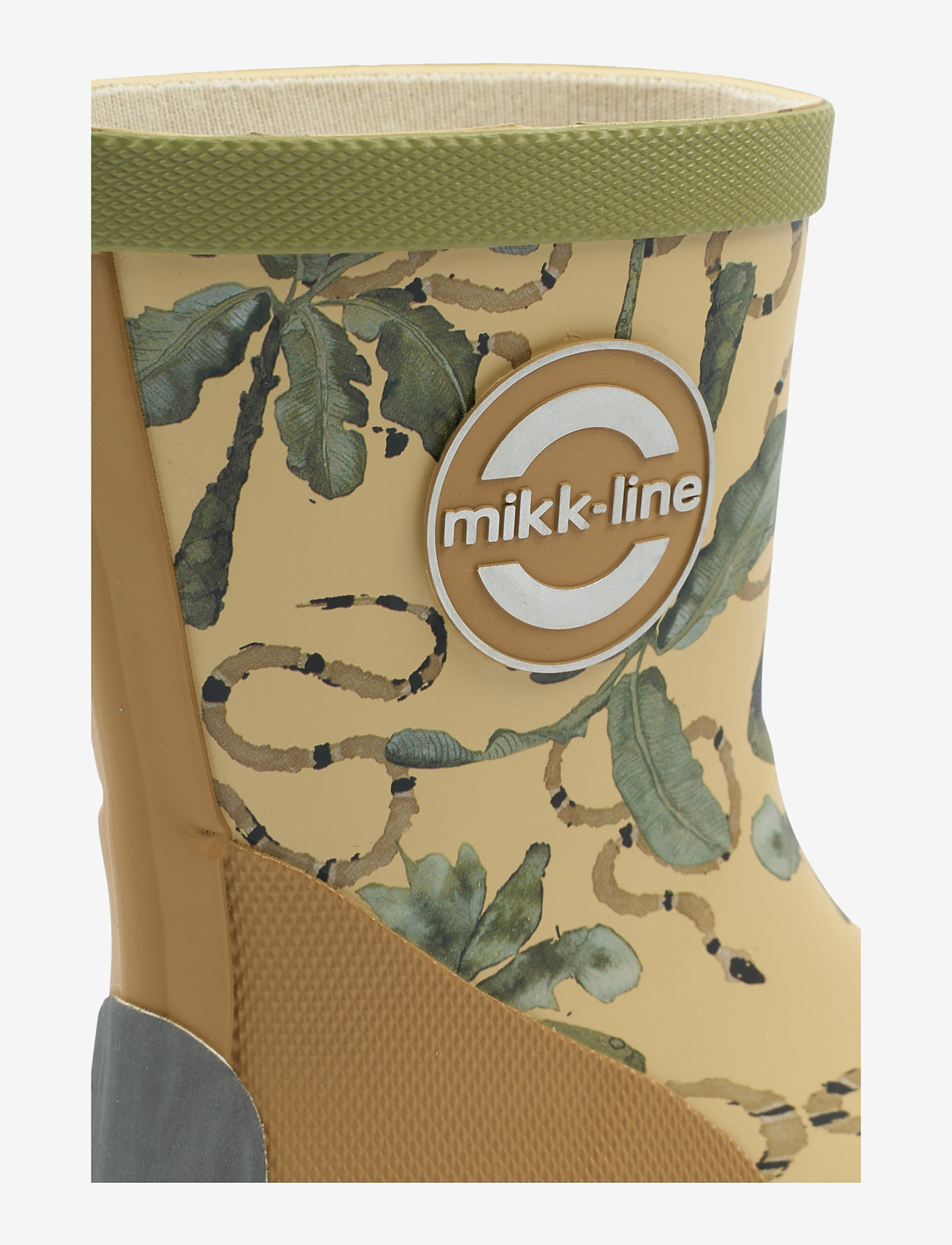 mikk-line - Printed Wellies - gray green - 3