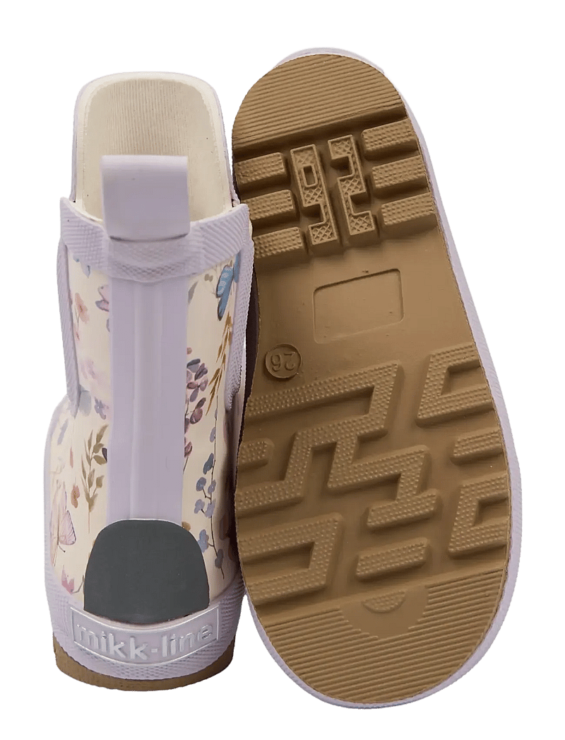 mikk-line - Wellies Short AOP - unlined rubberboots - butterfly aop - 3