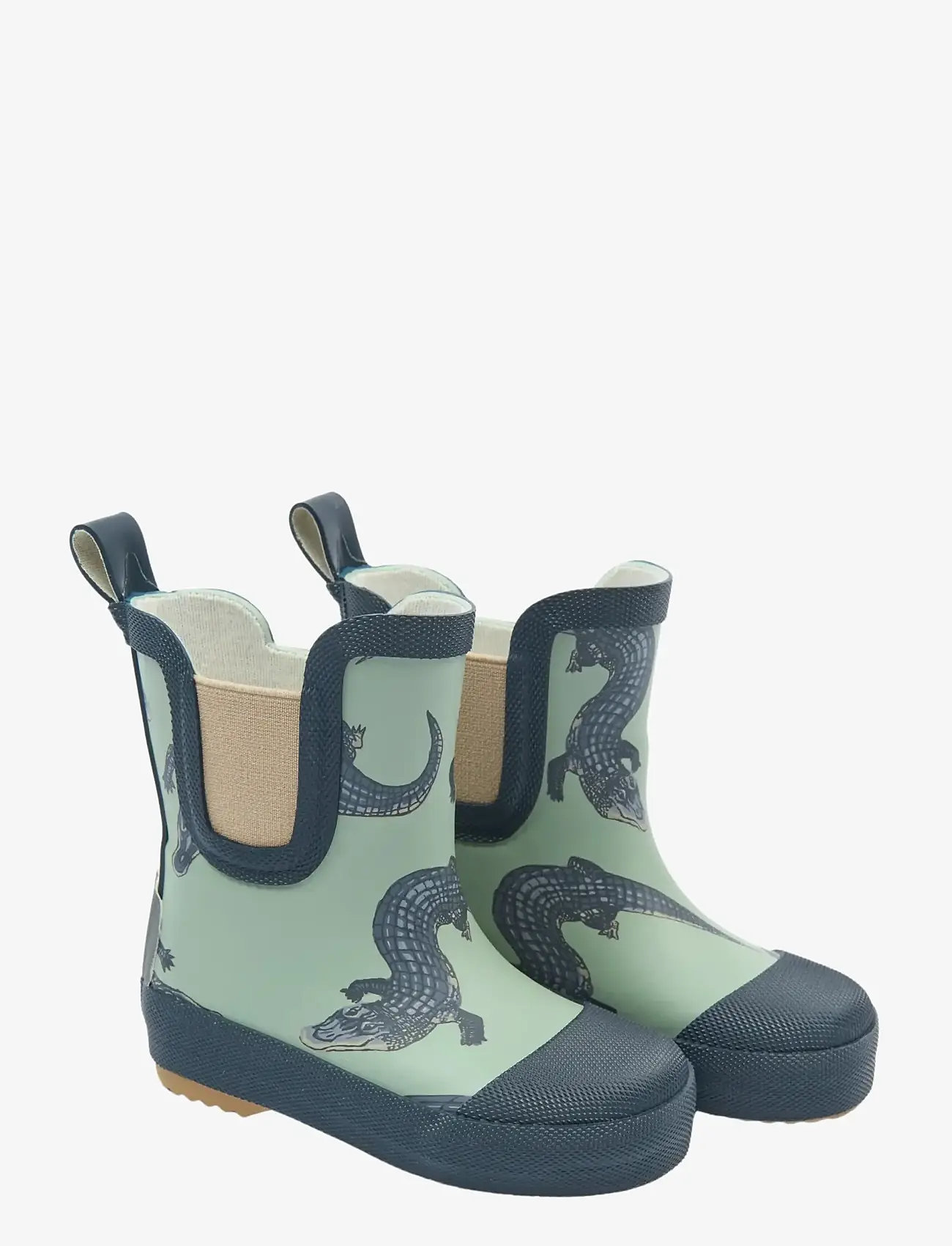 mikk-line - Wellies Short AOP - ungefütterte gummistiefel - croco aop - 0