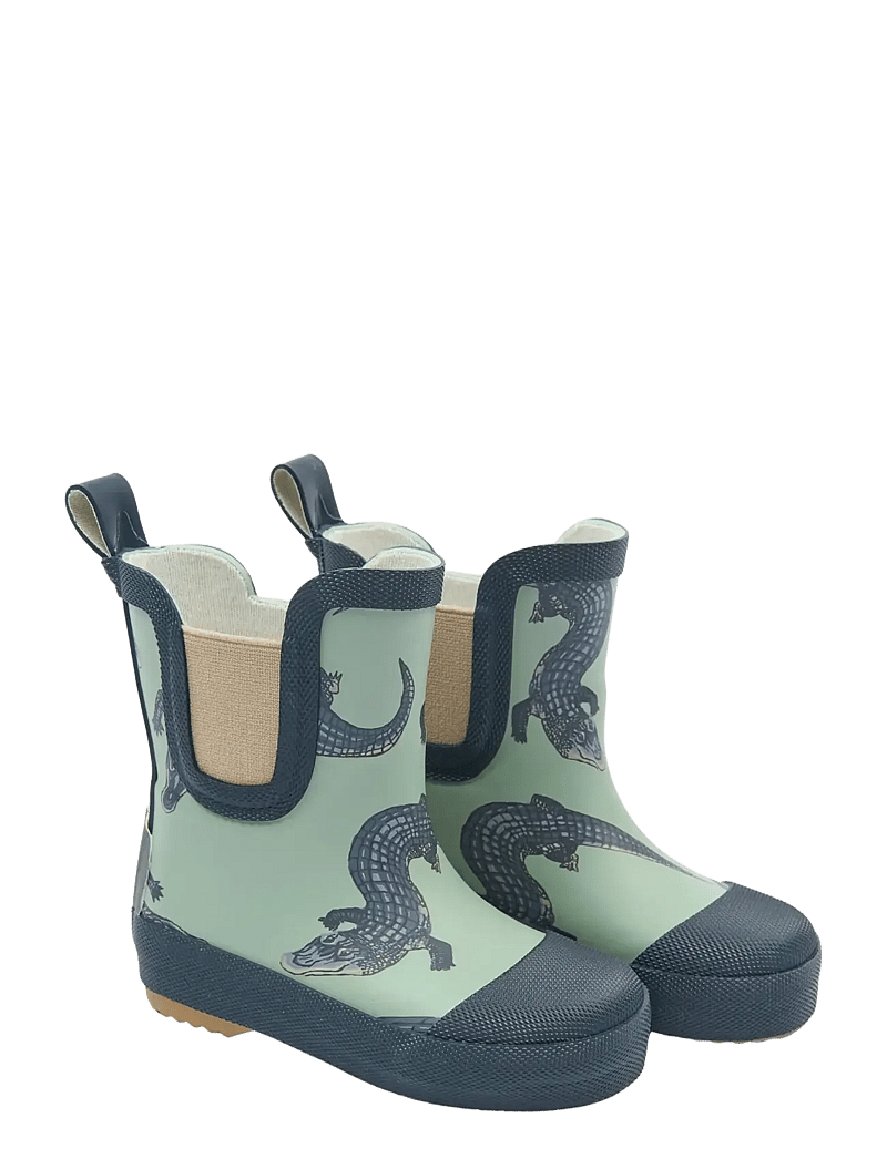 mikk-line - Wellies Short AOP - ungefütterte gummistiefel - croco aop - 0