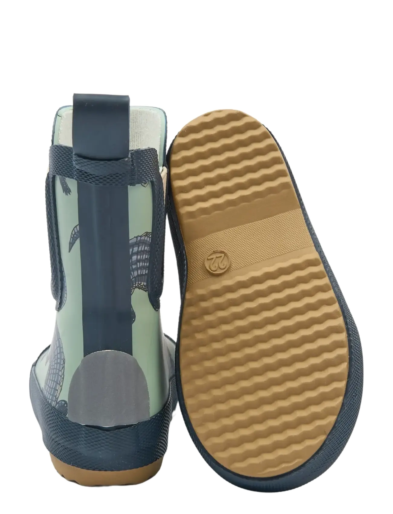 mikk-line - Wellies Short AOP - voodrita kummikud - croco aop - 2