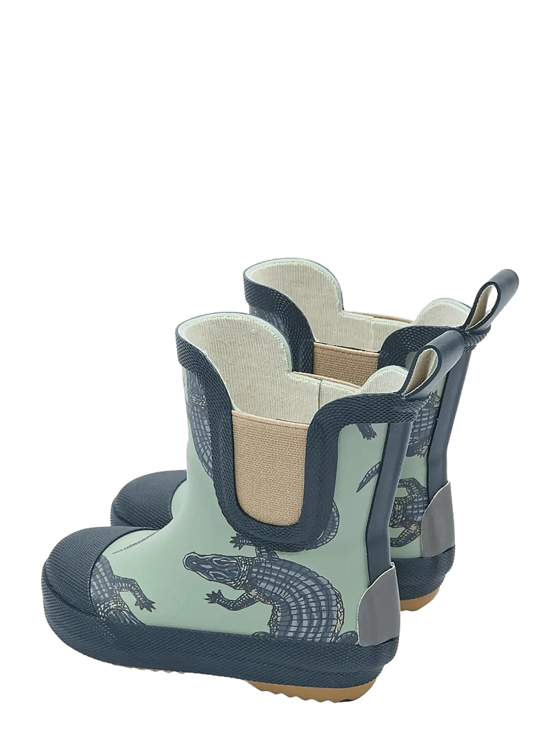 mikk-line - Wellies Short AOP - ungefütterte gummistiefel - croco aop - 3