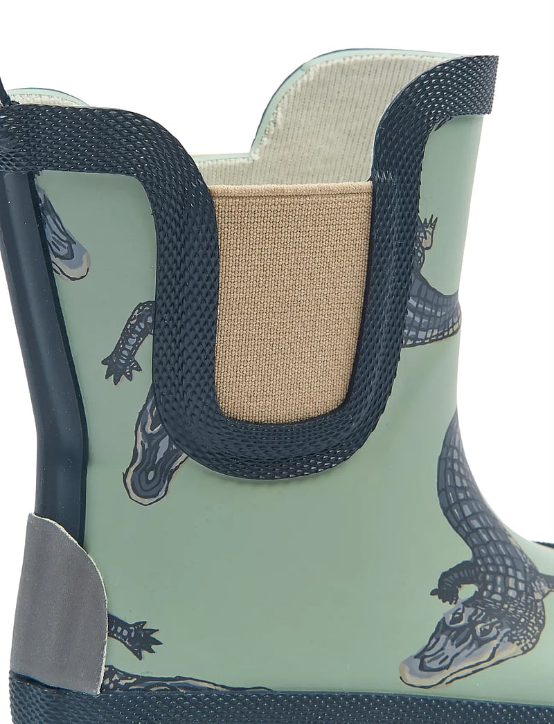 mikk-line - Wellies Short AOP - ungefütterte gummistiefel - croco aop - 4