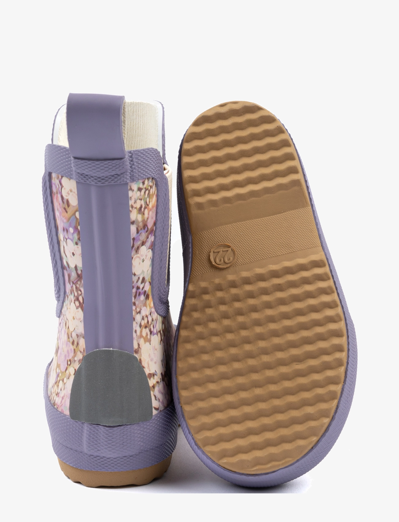 mikk-line - Wellies Short AOP - unlined rubberboots - dusk - 3
