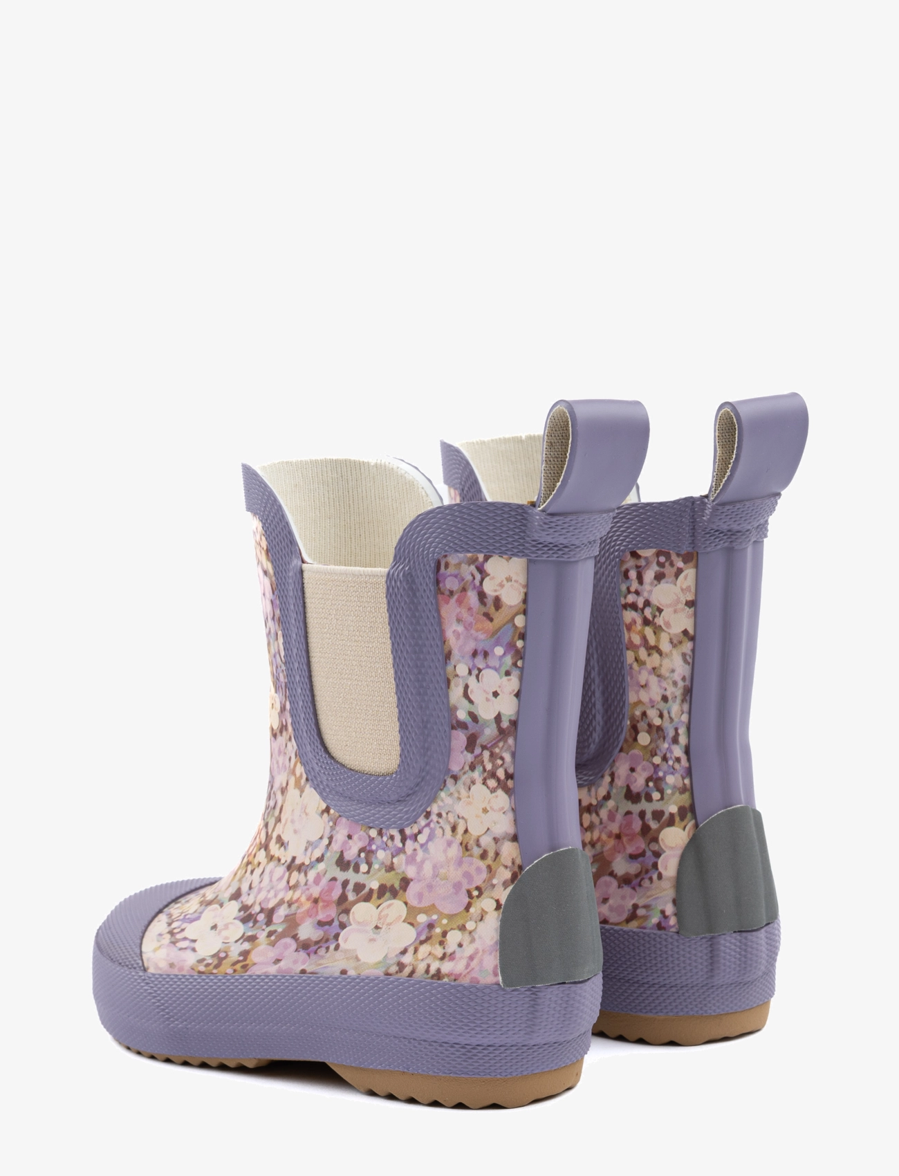 mikk-line - Wellies Short AOP - unlined rubberboots - dusk - 4