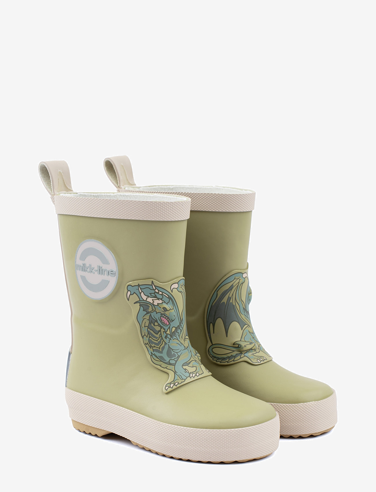 mikk-line - 3D Patch Wellies - voodrita kummikud - kelp - 0
