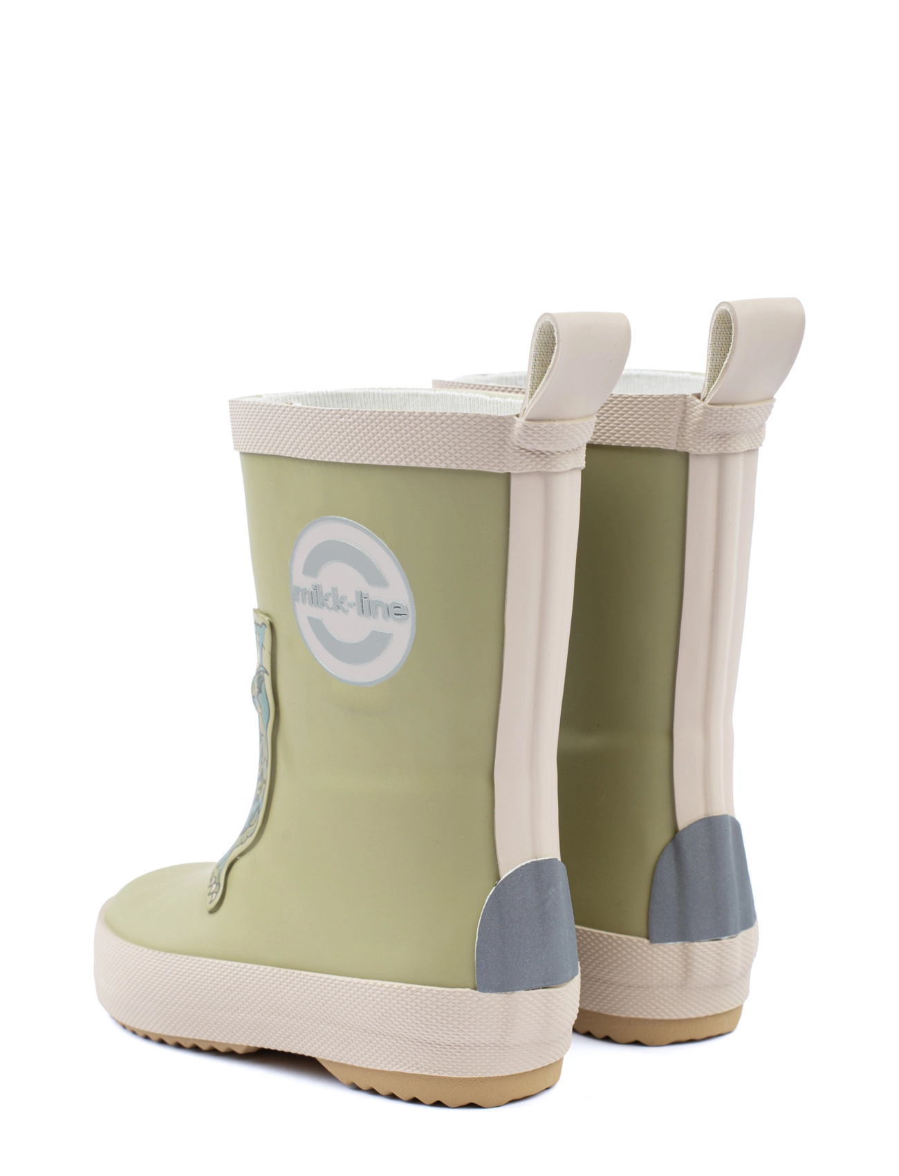 mikk-line - 3D Patch Wellies - kelp - 4