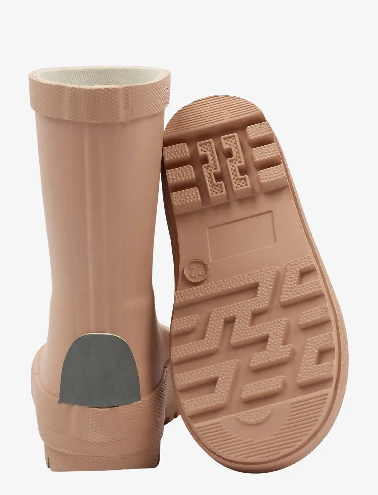 mikk-line - Wellies Solid - gummistøvler uden for - cafÉ crÉme - 2