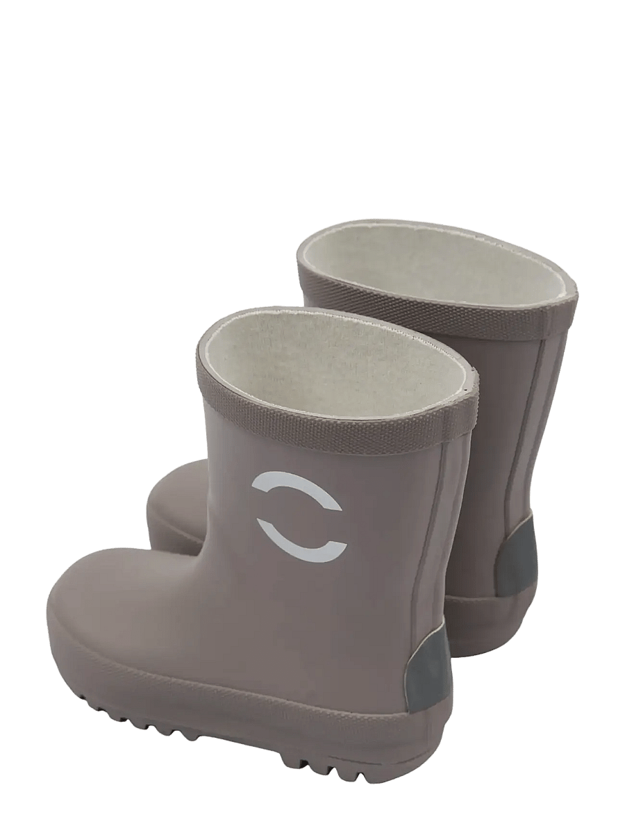 mikk-line - Wellies Solid - Ófóðruð gúmmístígvél - cinder - 3
