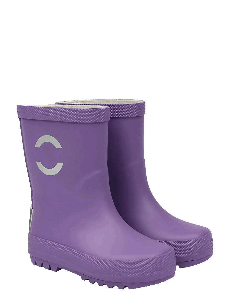 mikk-line - Wellies Solid - gummistøvler uden for - deep lavender - 0
