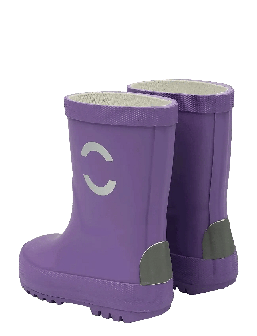 mikk-line - Wellies Solid - gummistøvler uden for - deep lavender - 3