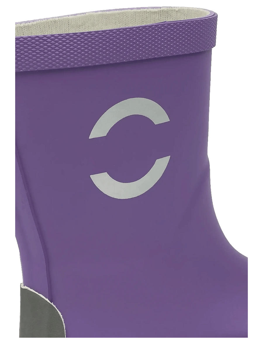 mikk-line - Wellies Solid - gummistøvler uden for - deep lavender - 4