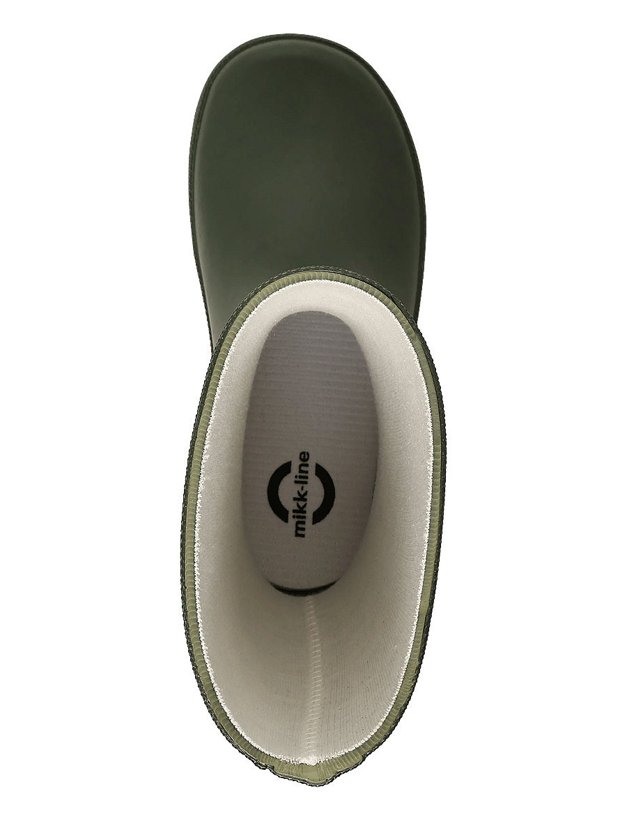 mikk-line - Wellies Solid - ungefütterte gummistiefel - kombu green - 3