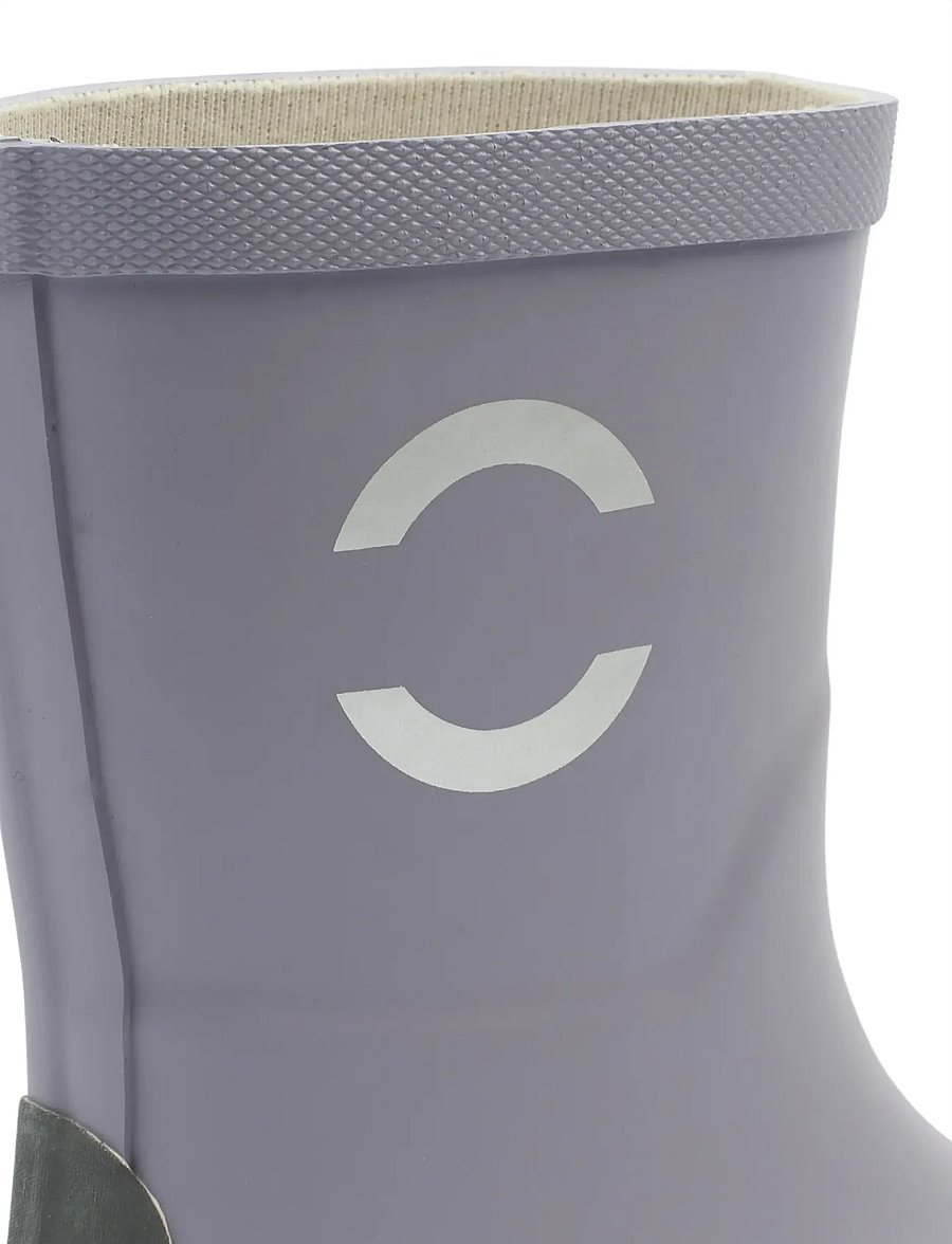 mikk-line - Wellies Solid - gummistøvler uden for - lavender gray - 5