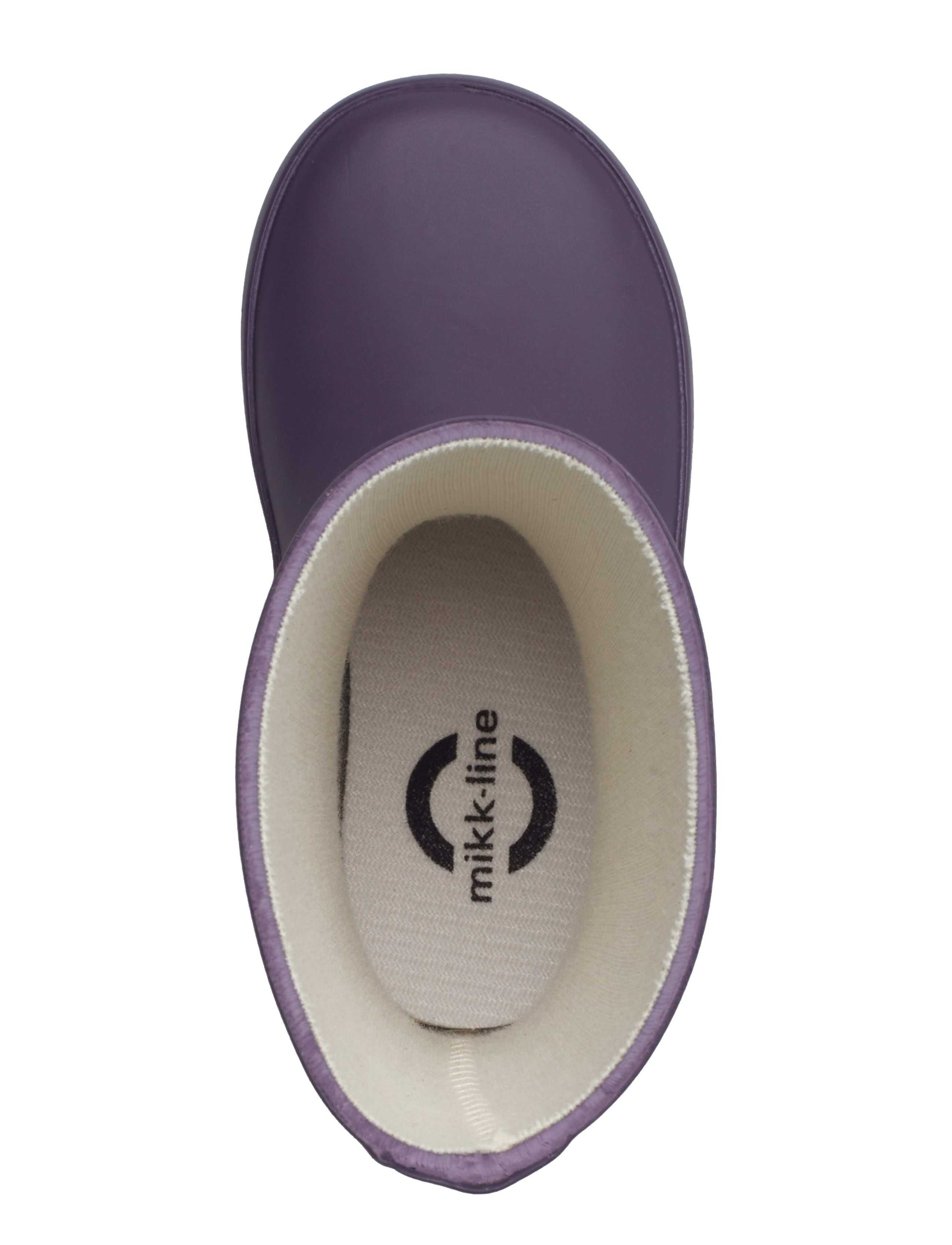 mikk-line - Wellies Solid - gummistøvler uden for - nightshade - 3