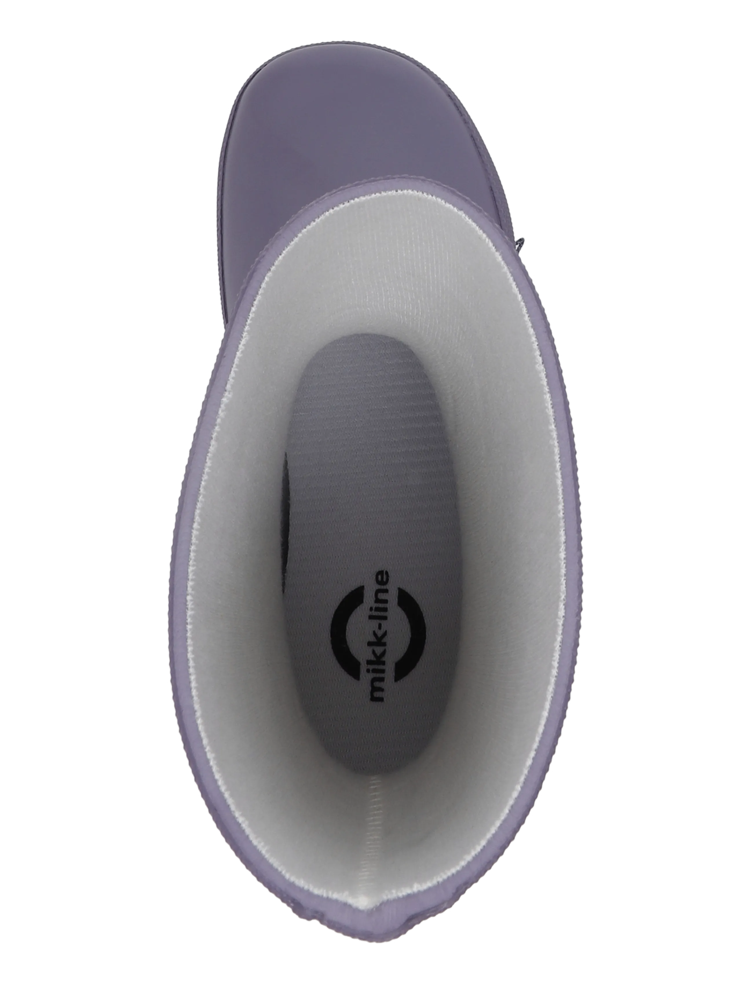 mikk-line - Wellies Solid - ungefütterte gummistiefel - purple sage - 3