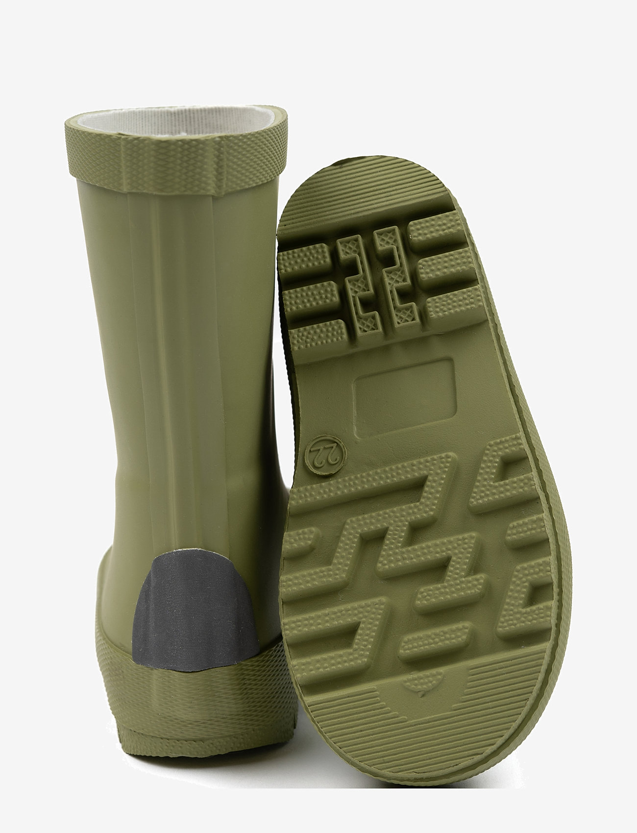 mikk-line - Wellies Solid - gummistøvler uden for - sage - 1