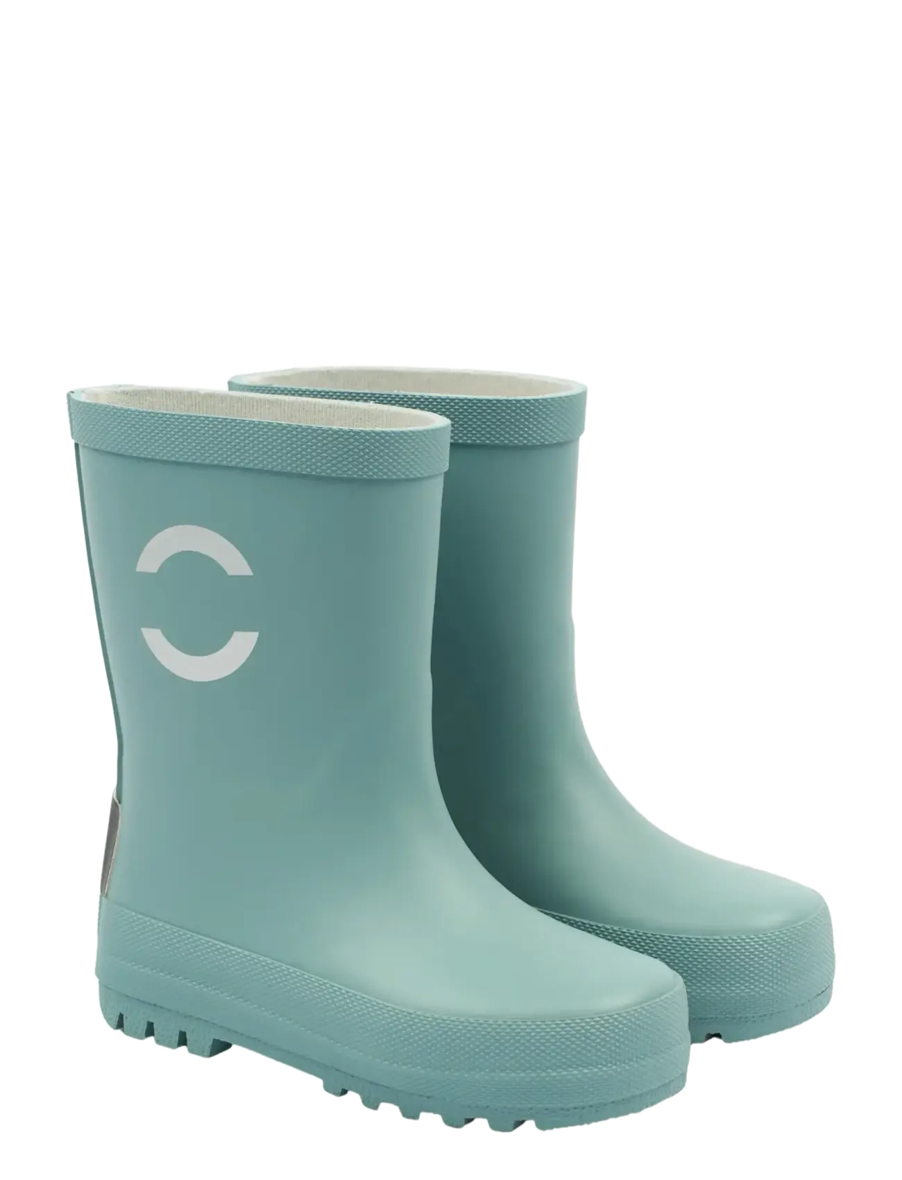 mikk-line Wellies Solid - Jalanõud - STONE BLUE / green