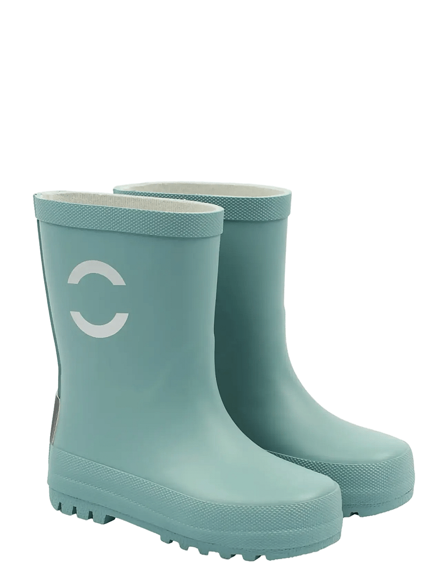 mikk-line - Wellies Solid - guminiai batai be pamušalo - stone blue - 0