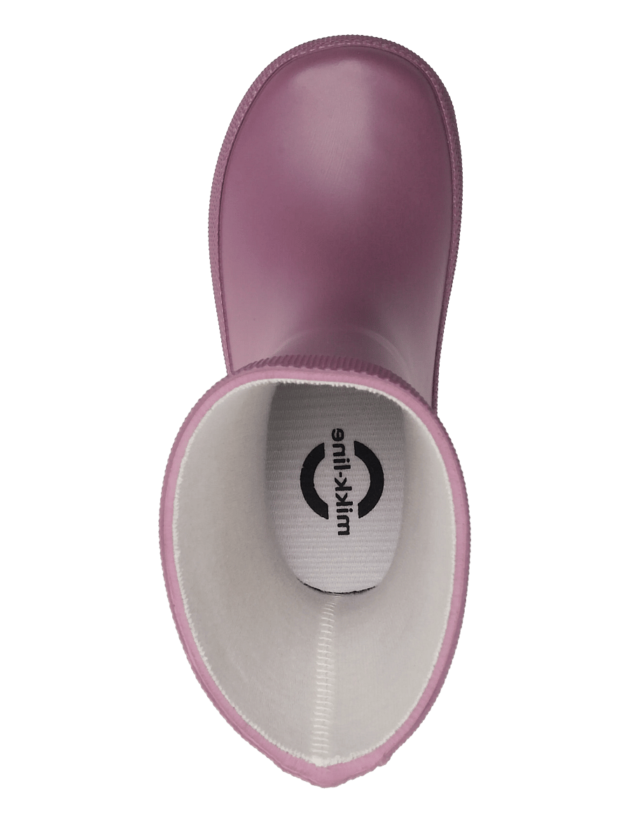 mikk-line - Wellies Solid - gummistøvler uden for - tulipwood - 3