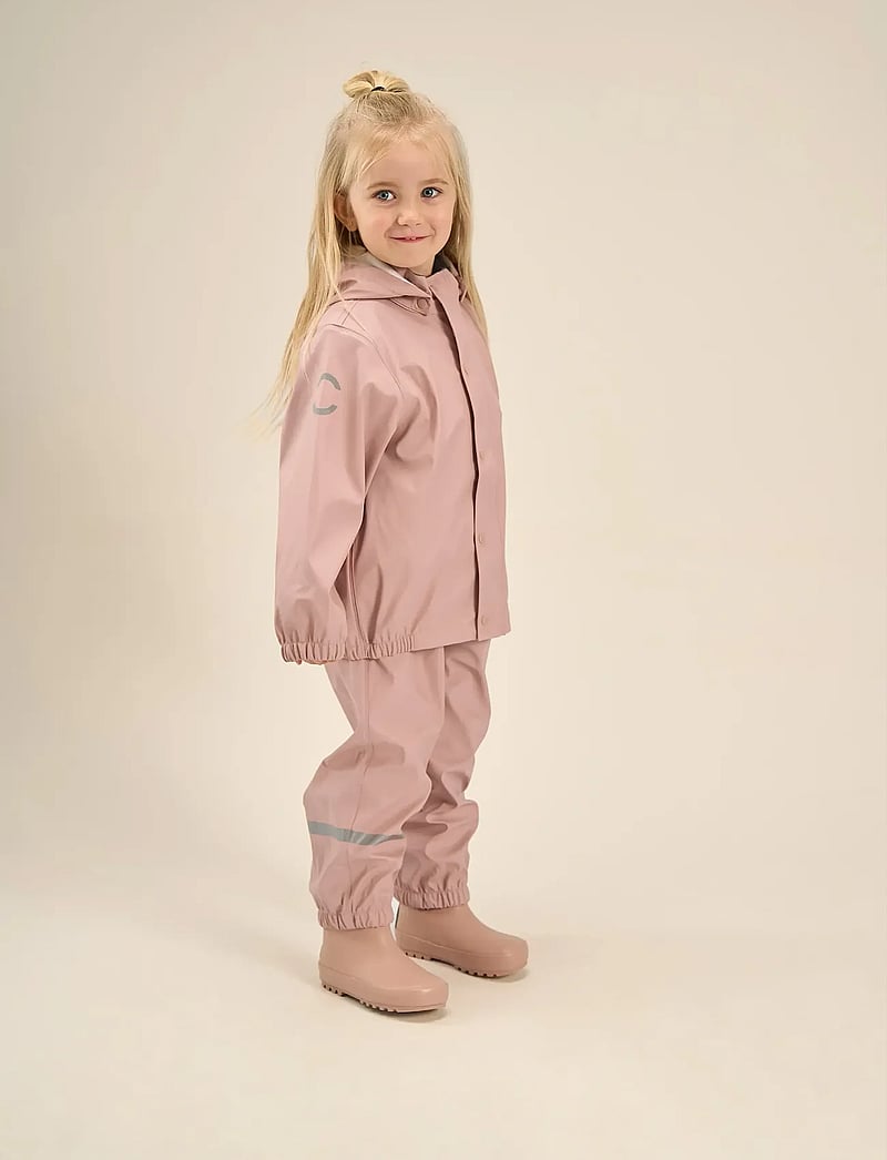 mikk-line - Wellies Solid - ungefütterte gummistiefel - adobe rose - 5