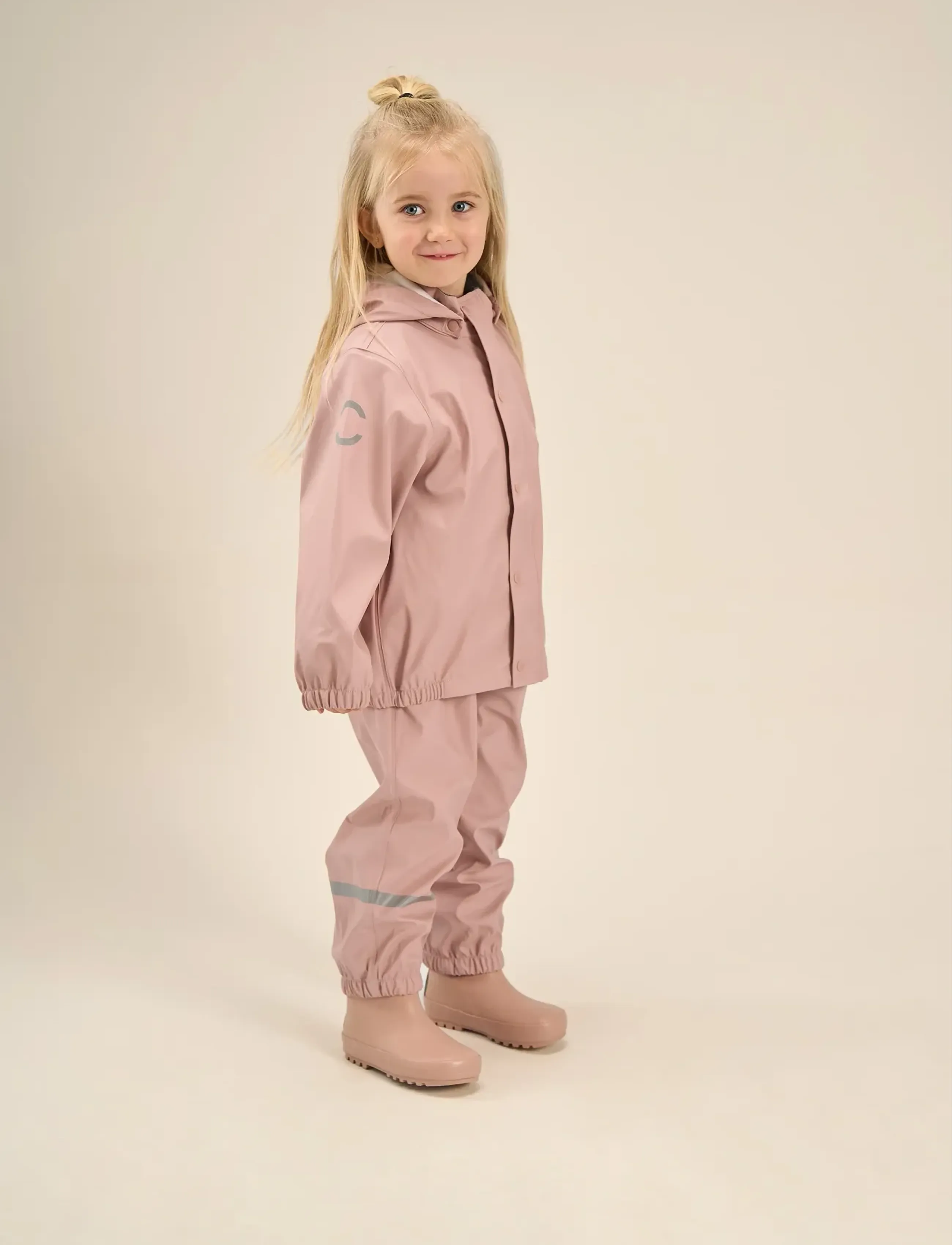 mikk-line - Wellies Solid - voodrita kummikud - adobe rose - 5
