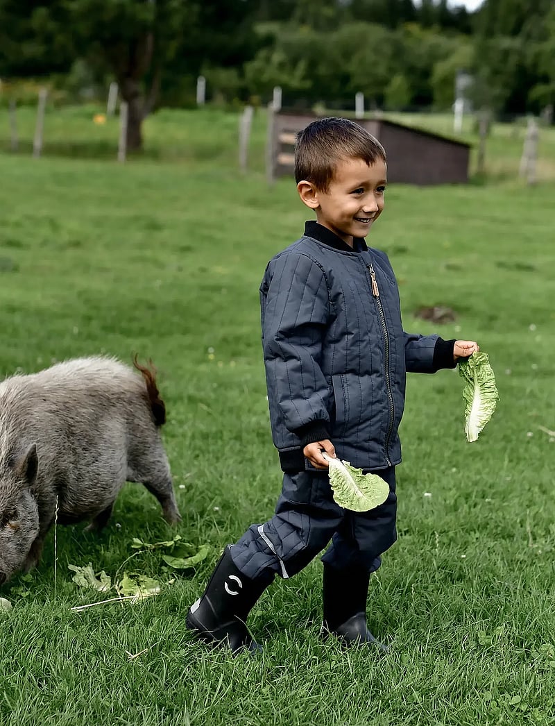 mikk-line - Wellies Solid - ungefütterte gummistiefel - black - 0