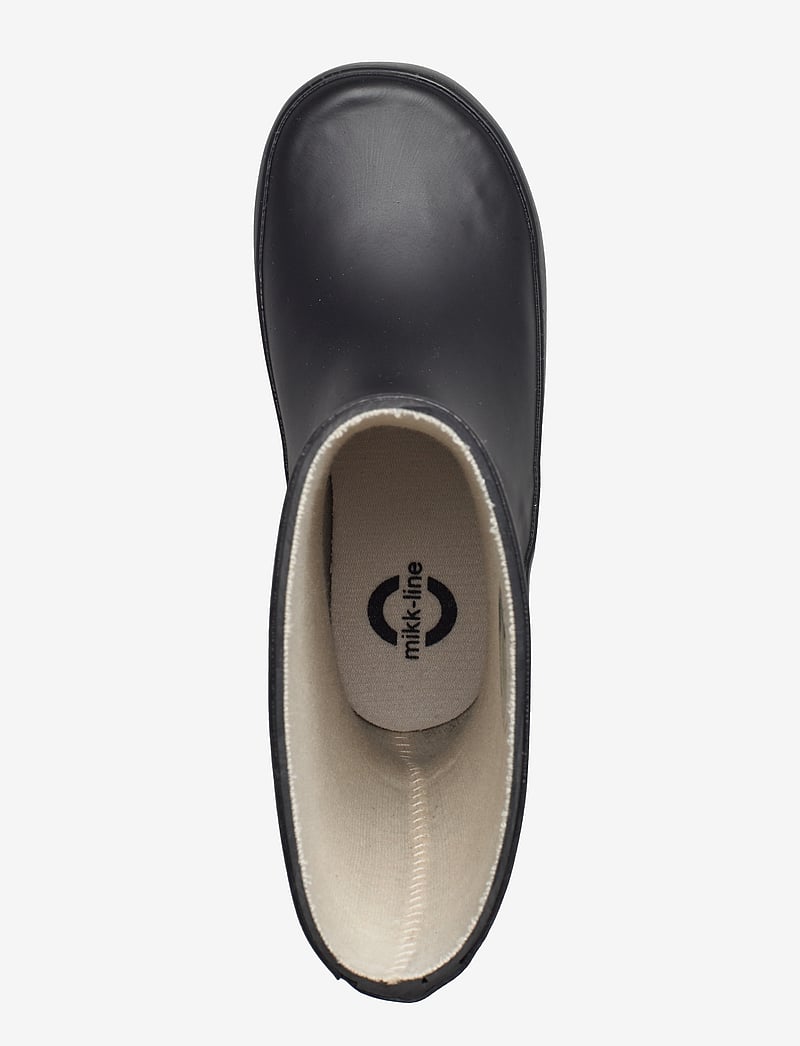 mikk-line - Wellies Solid - ungefütterte gummistiefel - black - 3