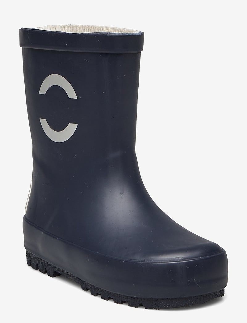 mikk-line - Wellies Solid - unlined rubberboots - blue nights - 1