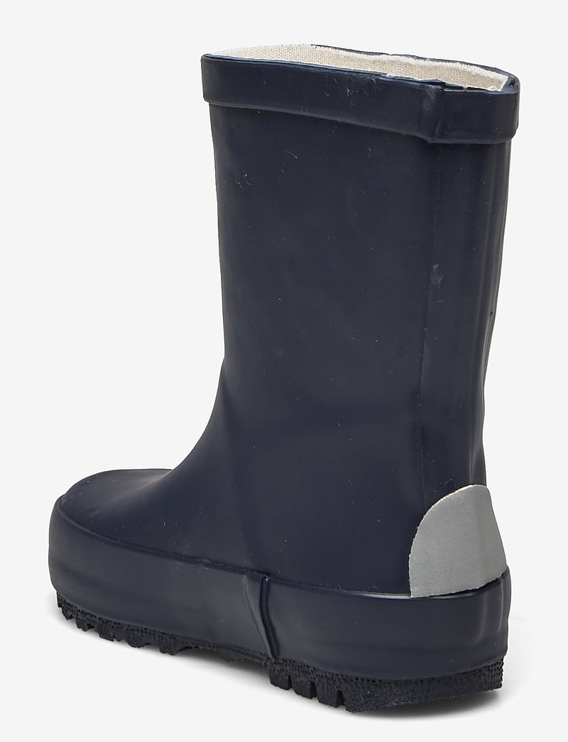 mikk-line - Wellies Solid - unlined rubberboots - blue nights - 3