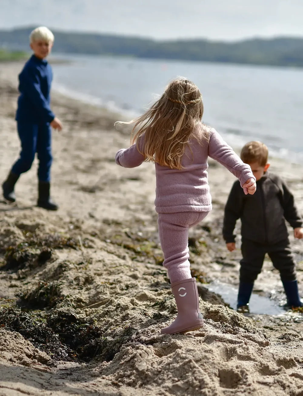 mikk-line - Wellies Solid - voodrita kummikud - burlwood - 0