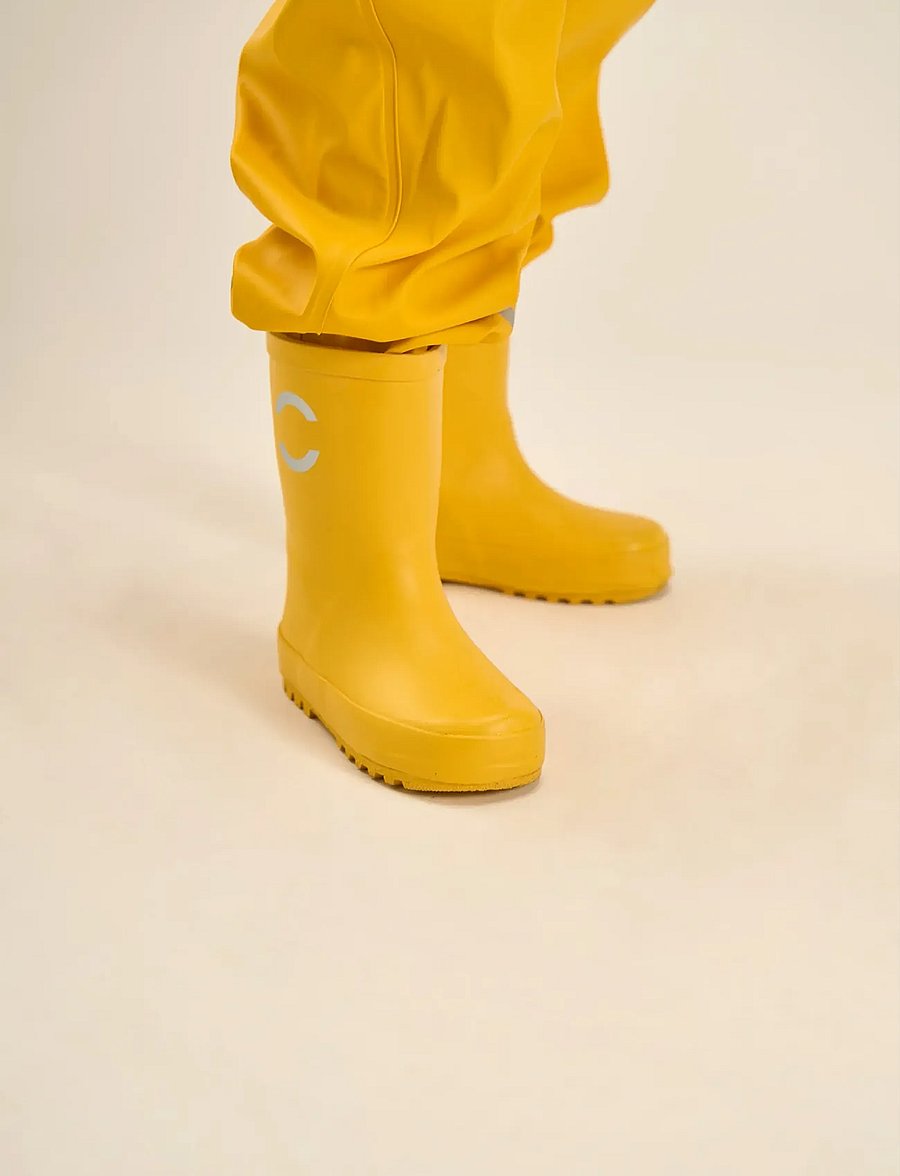 mikk-line - Wellies Solid - ungefütterte gummistiefel - sunflower - 0