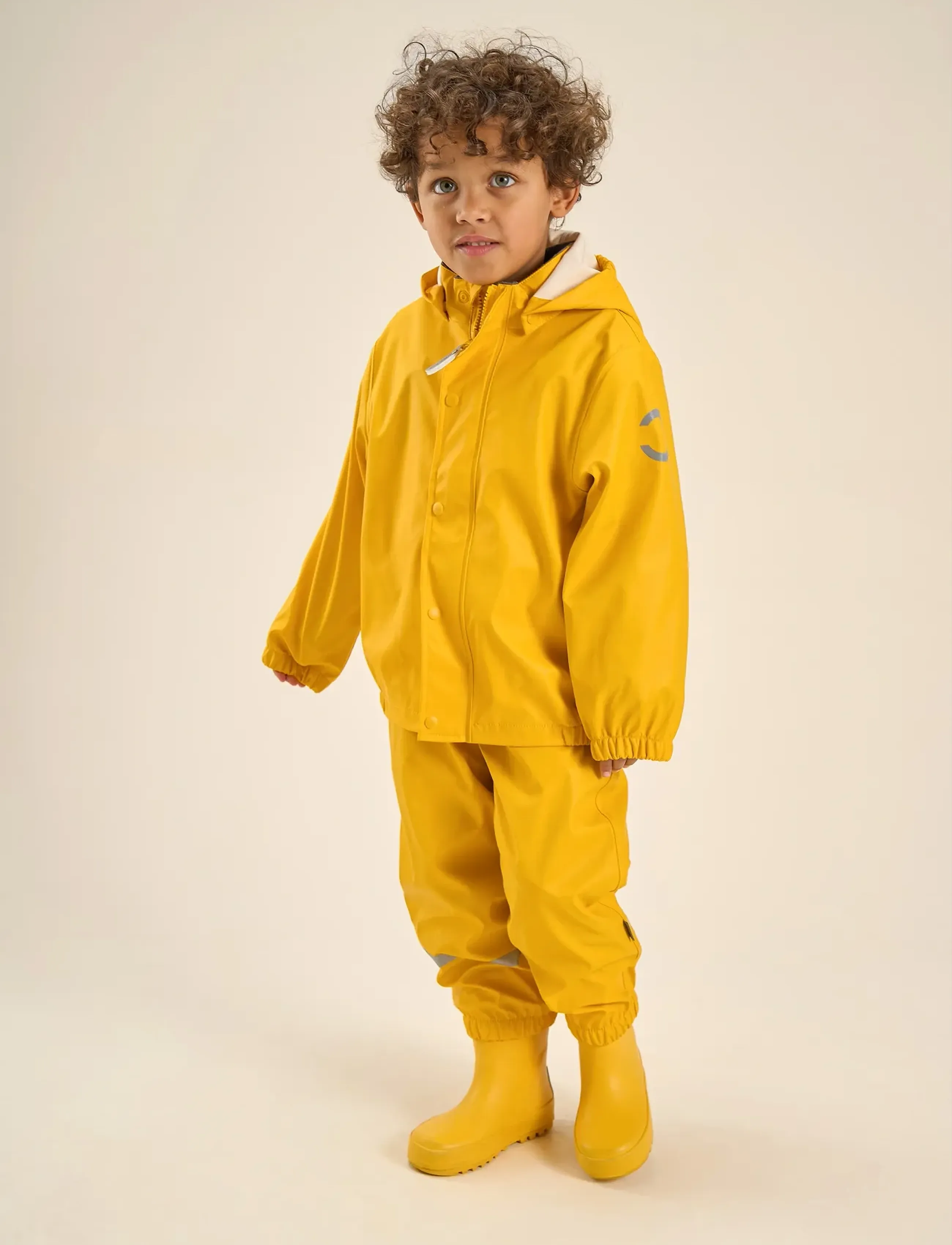 mikk-line - Wellies Solid - ofodrade gummistövlar - sunflower - 5