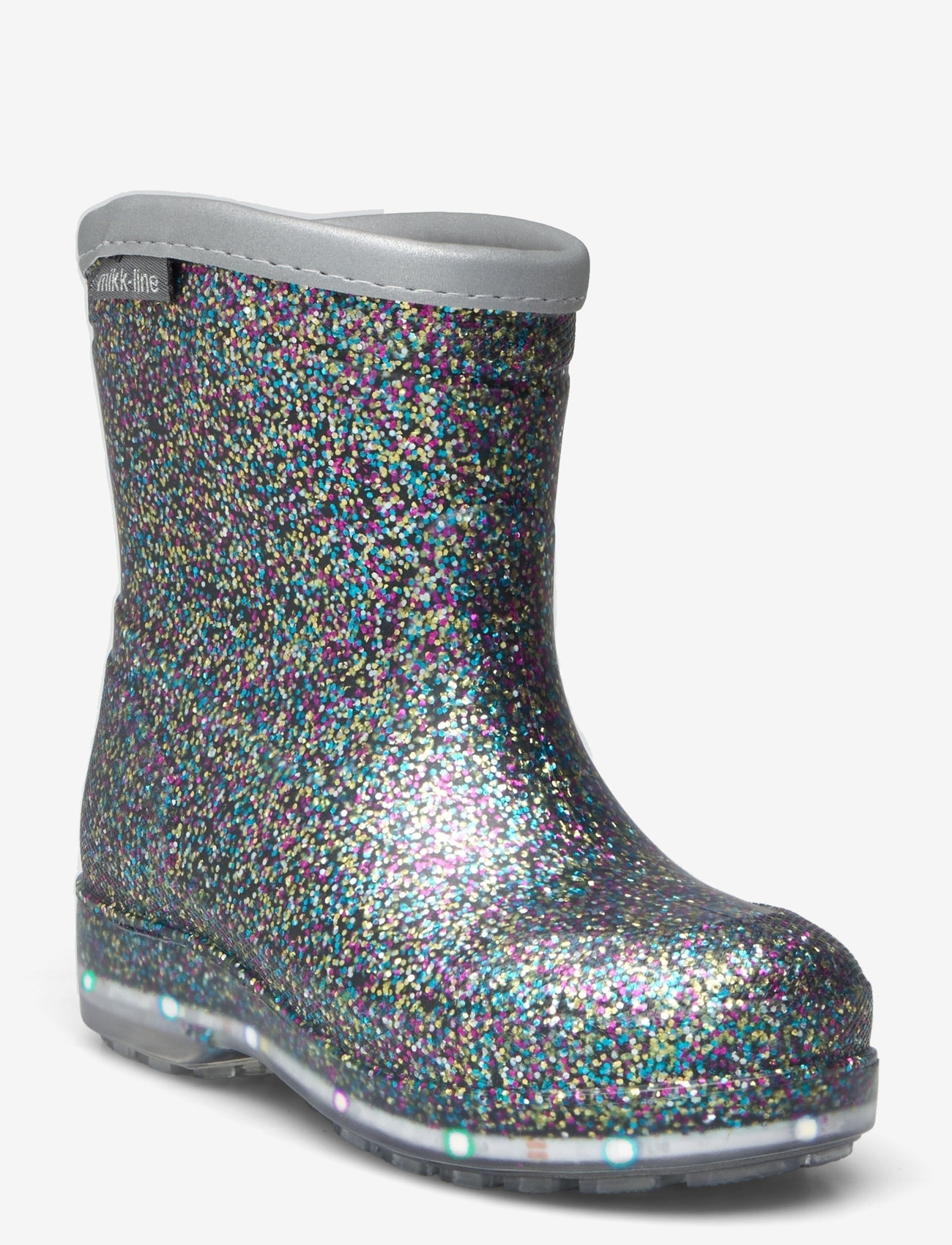 mikk-line - Short Winter Wellies - Light - multi glitter - 0