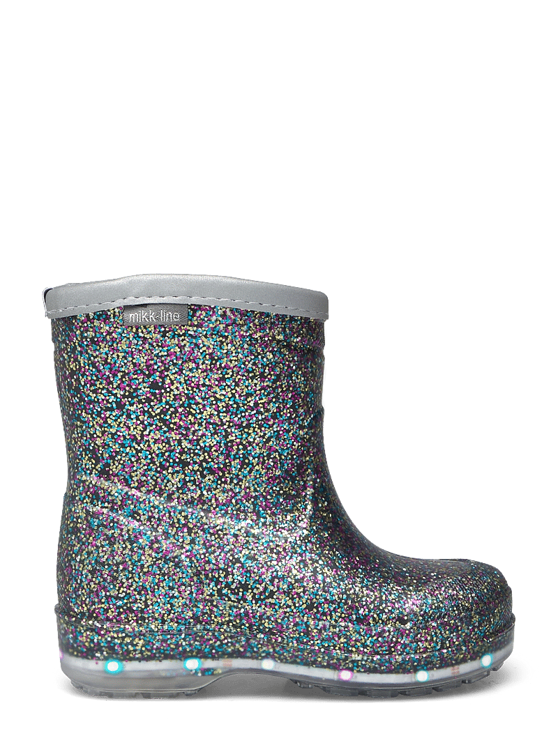 mikk-line - Short Winter Wellies - Light - multi glitter - 1