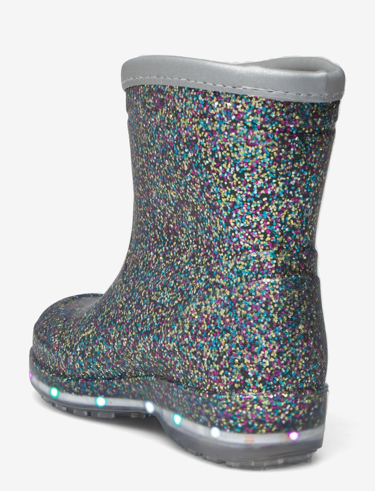 mikk-line - Short Winter Wellies - Light - multi glitter - 2