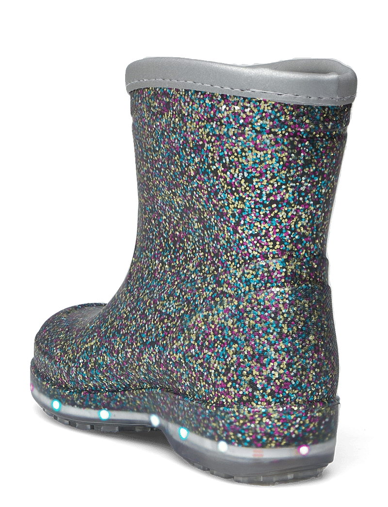 mikk-line - Short Winter Wellies - Light - multi glitter - 2