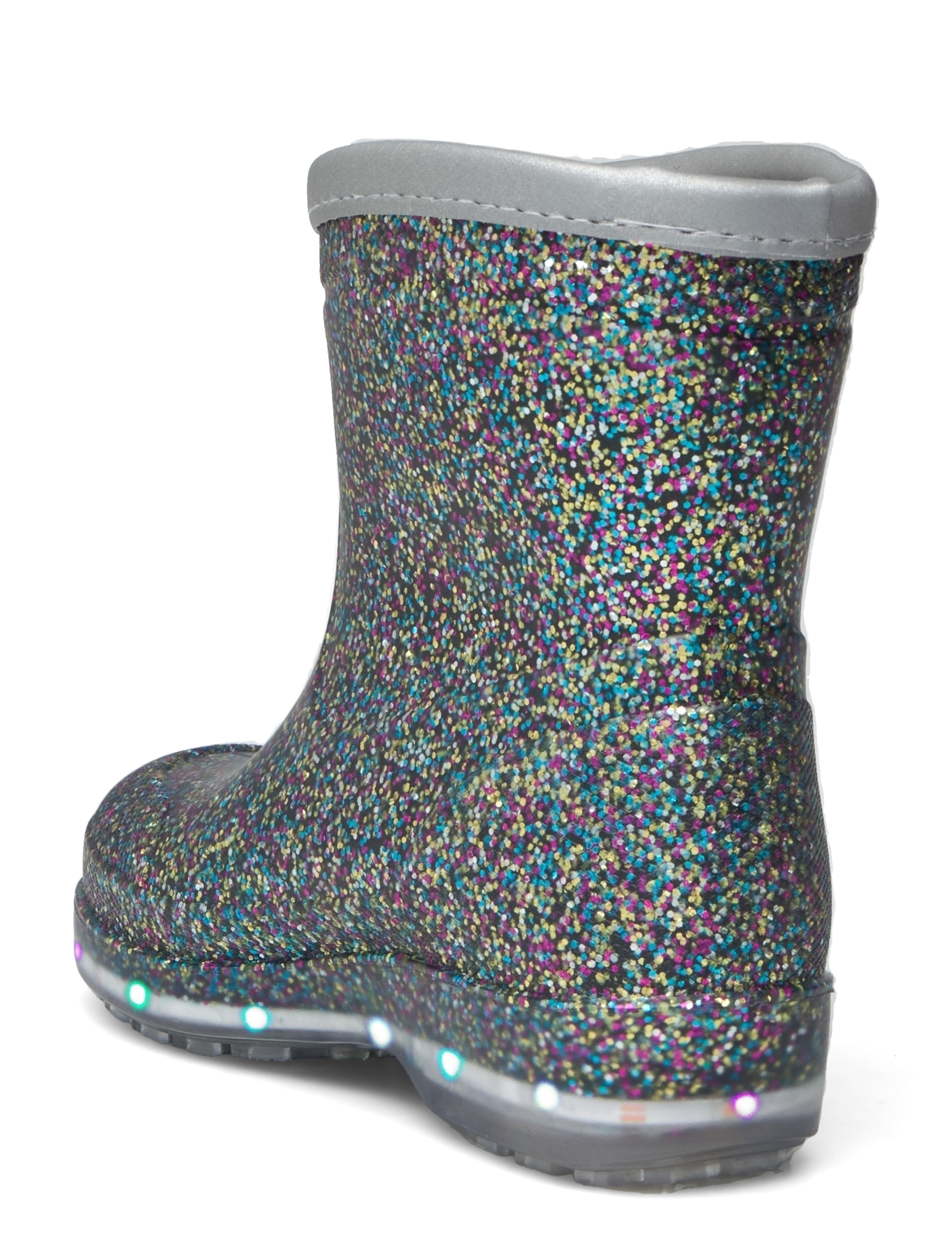 mikk-line - Short Winter Wellies - Light - multi glitter - 2