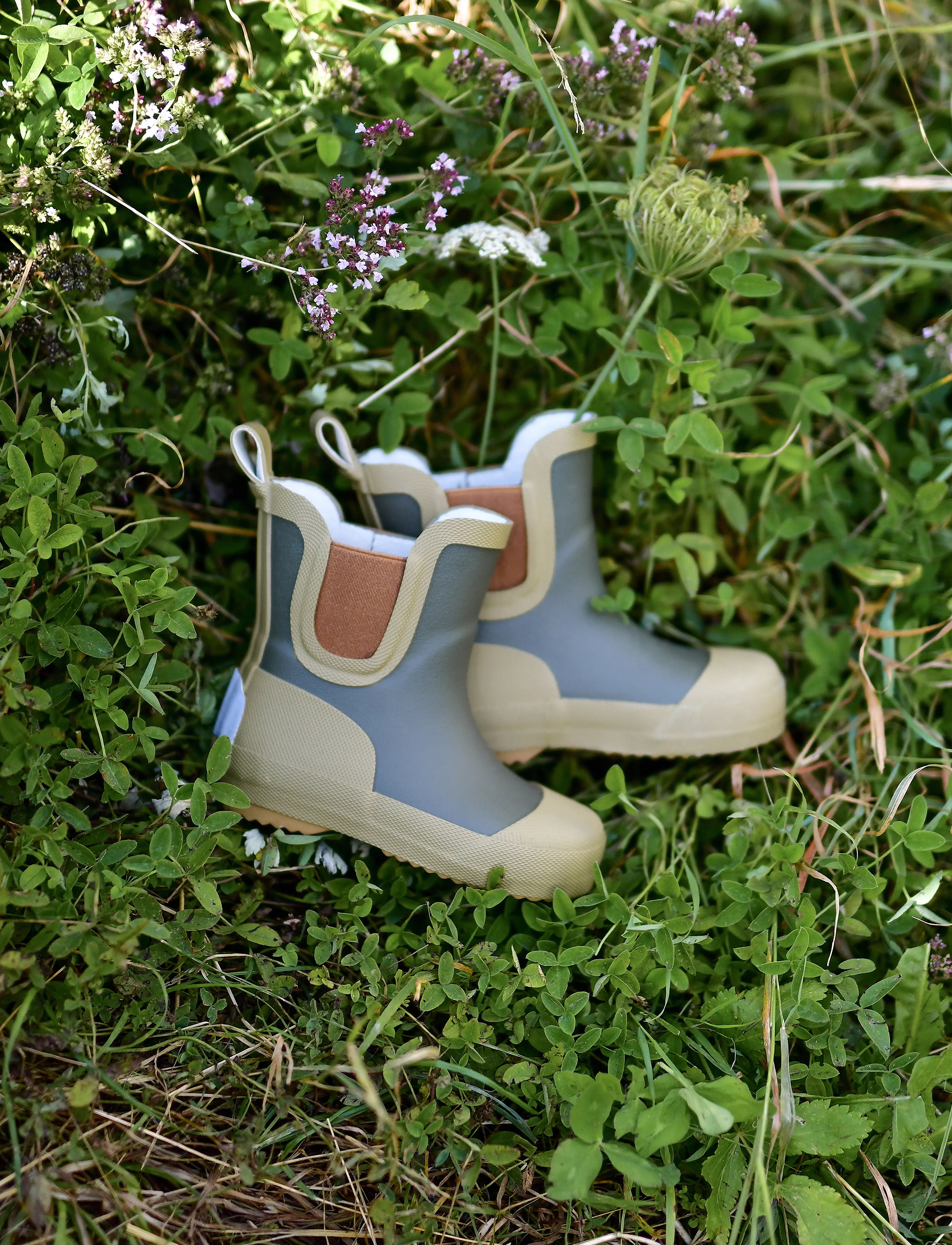mikk-line - Short Wellies - dusty olive - 5