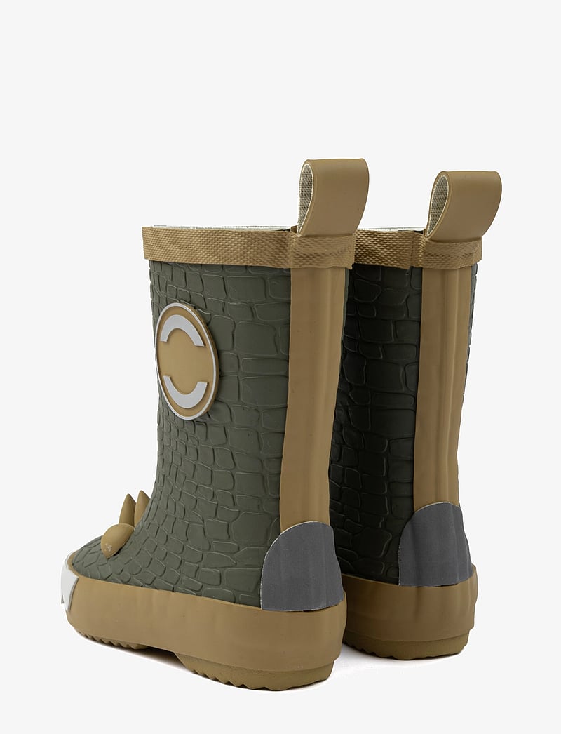 mikk-line - 3D Dragon Wellies - dusty olive - 3