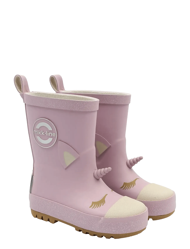 mikk-line - Wellies 3D Unicorn - voodrita kummikud - mauve shadows - 0