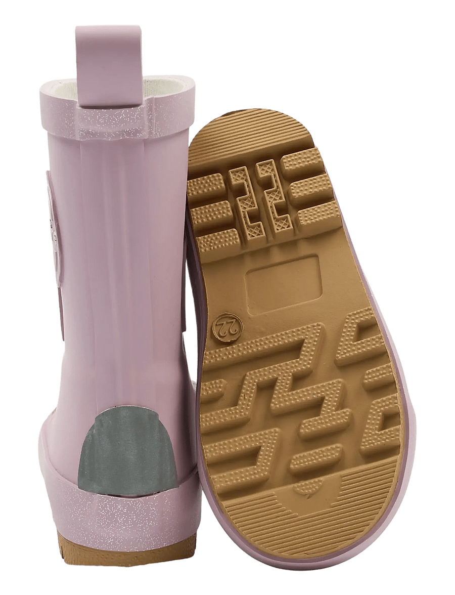 mikk-line - Wellies 3D Unicorn - ungefütterte gummistiefel - mauve shadows - 2