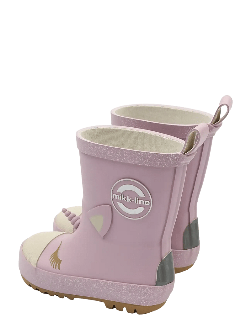 mikk-line - Wellies 3D Unicorn - voodrita kummikud - mauve shadows - 3