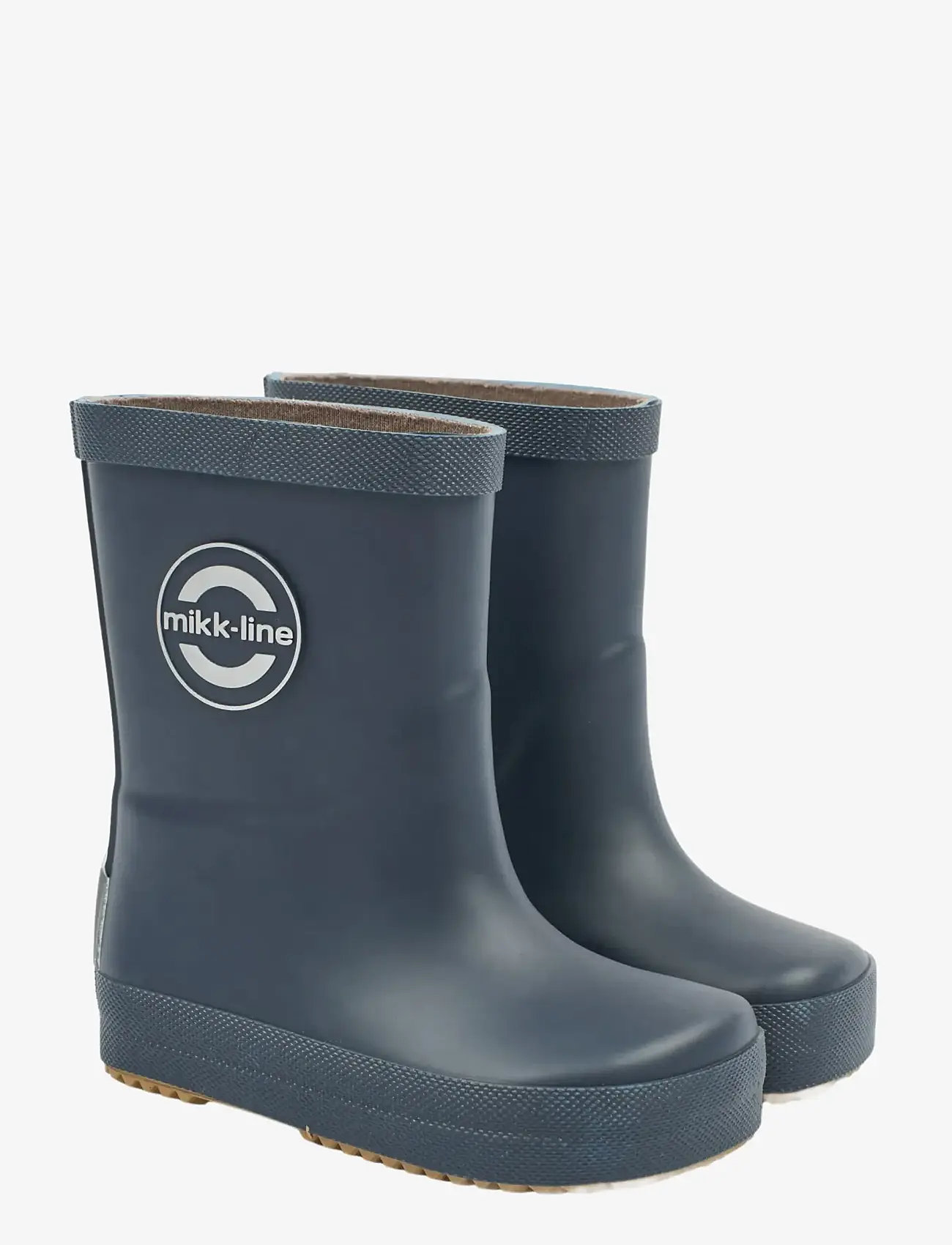 mikk-line - Wellies Solid - Barefoot - ungefütterte gummistiefel - blue nights - 0