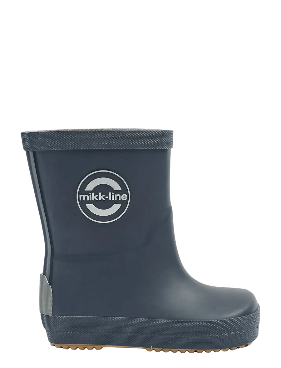 mikk-line - Wellies Solid - Barefoot - ofodrade gummistövlar - blue nights - 1